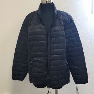 32 Degrees Plus Size Down Packable Puffer Coat - Size 1X